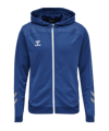 Hummel Lead Poly Trainingsjack Blauw F7045  
