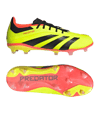 adidas Predator Elite FG Kids Energy Citrus Gelb Schwarz Rot