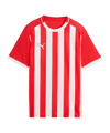 PUMA teamLIGA26 Striped Maglietta Kids Rosso C01 