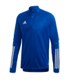 T-shirt de Training adidas Condivo 20 manches longues bleu blanc