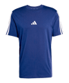 adidas Essentials 3 Stripes T-Shirt Bleu