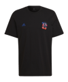 adidas Pogba Icon Graphic T-Shirt Schwarz Blau - schwarz