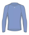 adidas Techfit sweatshirt bleu 