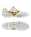 Mizuno Morelia II Pro AG Bright Gold Bianco C50