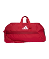 adidas Tiro League Duffel Bag Gr. L Rot Schwarz