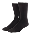 Stance Uncommon Solids Icon Socks 3er Pack Schwarz - schwarz