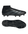 adidas Predator League LL FG Dark Spark Schwarz Grau