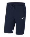 Nike Strike 21 Fleece Short Blau Weiss F451