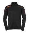 Uhlsport haut zippé Stream 22 noir/orange F22 
