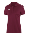 JAKO Classico Poloshirt Damen Dunkelrot F14