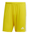 Short adidas Squadra 21 jaune blanc 