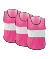 Cawila Trainingsleibchen TEAM 3er Set Pink