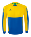 Erima Six Wings Sweatshirt Kids Blau Gelb