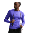 Nike Dri-Fit fitness Tight Sous-Vêtements À Manches Longues Violet C510