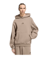 adidas Kit Small Logo Hoody Marrone