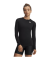 Under Armour HG Authentics Comp Longsleeve Damen Schwarz F008