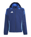 adidas Tiro 24 Competition Jas Voor Alle Weersomstandigheden Kids Blauw
