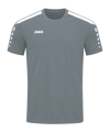 JAKO Power T-Shirt Grau Weiss F840