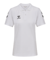 Hummel Go 2.0 Chevron Polo Damen Weiß F9001
