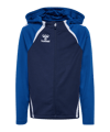 Hummel Lead 2.0 Kapuzenjacke Kids Blau F7317