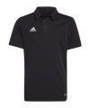 adidas Entrada 22 Poloshirt Kids Schwarz