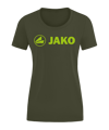 JAKO Promo T-Shirt Damen Khaki Grün F231