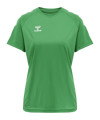 Hummel hmlCORE XK Poly T-Shirt Damen Grün F6235