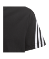 adidas Future Icon T-Shirt Kids Schwarz Weiss - schwarz