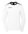 Kempa Maglia manica lunga Bílá C17