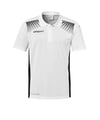 uhlsport Goal Poloshirt Kids Weiss Schwarz F02