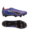 PUMA ULTRA 5 FG Carbon Blauw Wit F01  