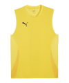 PUMA teamGOAL Tanktop Gelb Schwarz F07