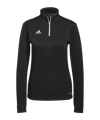 adidas Entrada 22 Halfzip Sweatshirt Dames Zwart 