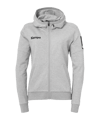 Kempa Status Kapuzenjacke Damen Grau F03