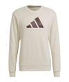 adidas Three Bar Future Icons Sweatshirt Beige - beige