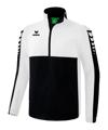 Veste Erima Six Wings à manches amovibles blanc noir