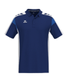 Erima Polo Bleu Cnewnavyweiss 