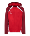 Hummel Lead 2.0 Kapuzenjacke Kids Rot F3713