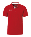 Kempa Prime Poloshirt Rot Weiss F01