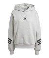 adidas Future Icons 3S Hoody Grau - grau