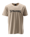 Spalding Logo Ss23 T-Shirt Braun