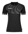 Kempa Wave 26 Shirt Dames Zwart Grijs F01  