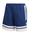 adidas Squadra 25 korte broek Dames blauw 