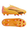 PUMA ULTRA Play FG/AG Jr Kids The Forever Faster Orange Schwarz F03