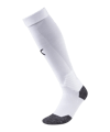 PUMA LIGA Socks Stutzenstrumpf Weiss Schwarz F04