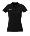 Kempa Polo T-Shirt Damen Schwarz F06