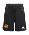 adidas Manchester United Pantaloncini Home 2025/2026 Kids Nero