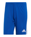 Short adidas Squad 21 bleu blanc 