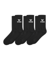 Erima Sport 3Pack chaussettes noir Fschwarz 