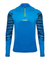 Hummel Blaze Pro Training Half Zip Sweatshirt Blau F8650